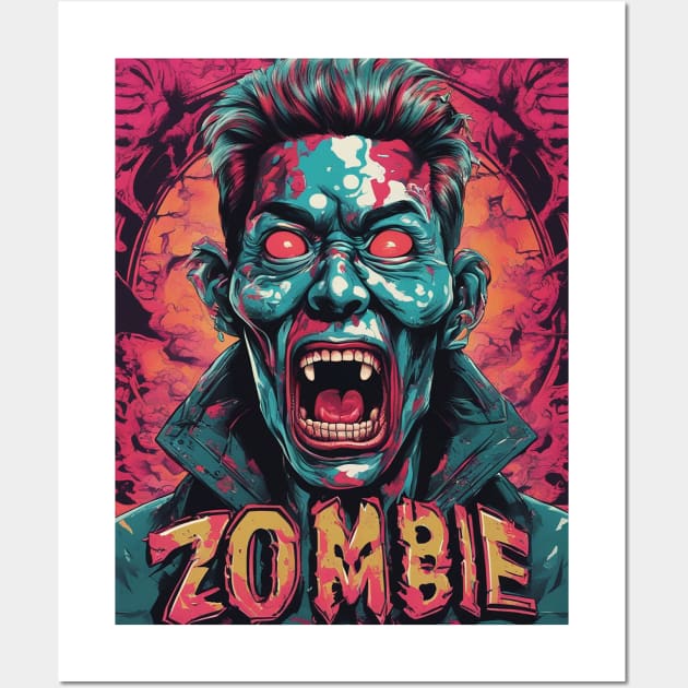 The Korean Zombie Wall Art by Zachariya420